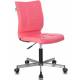 Кресло Бюрократ CH-330M/PINK без подлокотников розовый Lincoln 205 искусственная кожа крестовина металл главное фото в маленьком размере