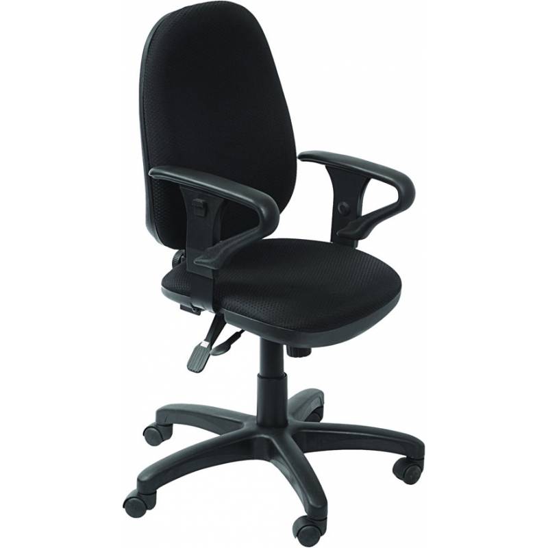 Кресло бюрократ T-612AXSN (Черное, ткань JP) главное фото